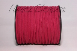 V-0006 Veloursband A-kwaliteit Fuchsie 3 meter