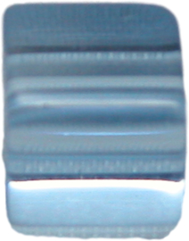 01845 Glaskraal kubus Blauw 8mm 1streng (±30cm)