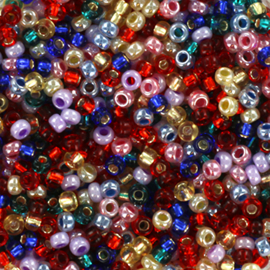 MR-11066 Miyuki Rocailles mix rainbow (11-mix12a) 11/0 ±15 gram