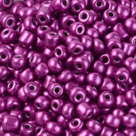 00655 Rocaille Baking painted Dark orchid   6/0 ±20 gram