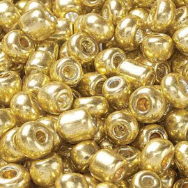 05840 Rocaille Metallic Gold 8/0 ±20 gram