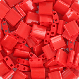 MT-05007 Miyuki Tila opaque red (TL-408) 5x5mm ±3 gram