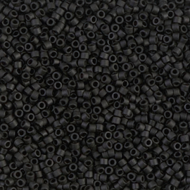 MD-11004 Miyuki Delica's opaque matte black (DB-310) 11/0 ±5 gram