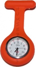 03546 Zusterhorloge siliconen Oranje 90mmx40mmx9mm 1 stuks