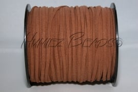 V-0038 Veloursband​ A-kwaliteit Braun (3) 3 meter