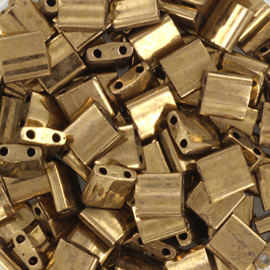 MT-05025 Miyuki Tila Metallic dark bronze (TL-457) 5x5mm ±2 gram