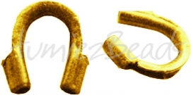 03699 Drahtschutzbügel Goldfarbe (Nickelfrei) 5mmx4mm ±20 stück