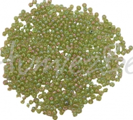 03310 Rocaille Rainbow Peridot ab color 8/0 20 gram