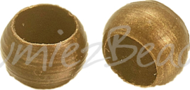 00819 Quetschperlen Bronzefarbe 2,5mm 2 gramm