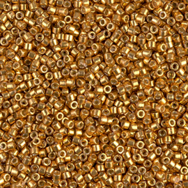 MD-11017 Miyuki Delica's duracoat galvanized yellow gold (DB-1833) 11/0 ±2 gram