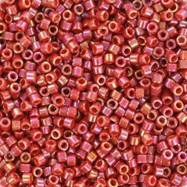 MD-11139 Miyuki Delica's opaque glazed dark red (DB-2275) 11/0 ±3 gram