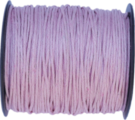 W-1504 Waxkoord  Roze 1,5mm 7 meter