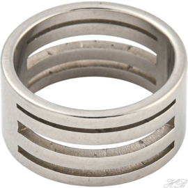 G-0024 Buigring ~ jumpring opener 201 stainless steel Metaalkleurig 1 ring