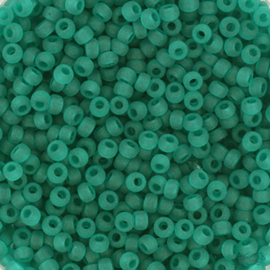 MR-11139 Miyuki Rocailles transparant matte teal (11-2405F) 11/0 ±15 gram