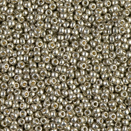 MR-11048 Miyuki Rocailles duracoat galvanized light pewter (11-4221) 11/0 ±10 gram