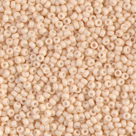 MR-11038 Miyuki Rocailles opaque matte antique beige (11-2022) 11/0 ±10 gram