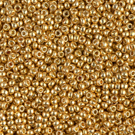 MR-11046 Miyuki Rocailles duracoat galvanized gold (11-4202) 11/0 ±10 gram