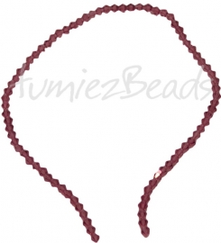 03209 Glasperle Imitation swarovski bicone Violett 4mm 1 strang