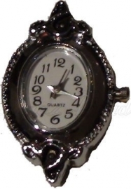 01485 Horloge Antiek zilver  1 stuks