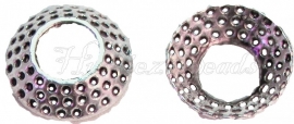 00136 Käppchen kragen Antiksilber (Nickelfrei) 4mmx16mm 6 stück