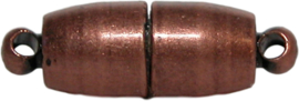 01613 Sterke Magnetische verschluss Kupferfarbe 13mmx6mm 3 stück