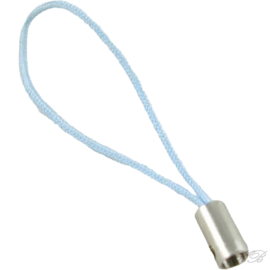 02438 Telefoonhanger  Licht blauw 47mm ±15 stuks