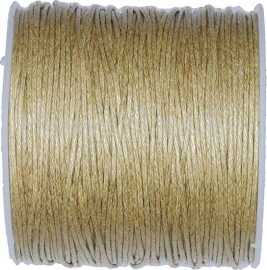 W-0011 Waxkoord Beige ±70 meter