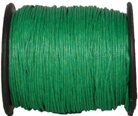 W-0017 Waxkoord Groen (2) 1mm ±70meter