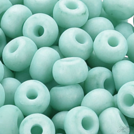 05200 Rocailles Macaron color Medium sea green 6/0 ±10 gram