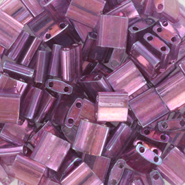 MT-05003 Miyuki Tila gold luster light amethyst (TL-316) 5x5mm ±3 gram