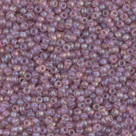 MR-11004 Miyuki Rocailles transparant matte ab smoky amethyst (11-142FR) 11/0 ±15 gram