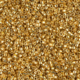 MD-11016 Miyuki Delica's duracoat galvanized gold (DB-1832) 11/0 ±2 gram