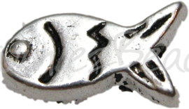 00325 Spacer vis Antiek zilver 12mmx6,5mmx3mm 11 stuks