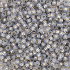 MR-11109 Miyuki Rocailles silverlined alabaster dyed smoky opal (11-576) 11/0 ±12 gram