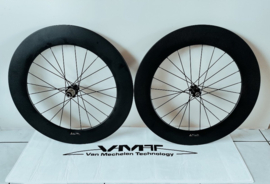 VMT 9cm AERO full carbon centerlock disc wielset 2025 Shimano body  9/10/11/12speed voor banden schijfremmen 100/142/12mm racefiets carbonwielen koersfiets wielen