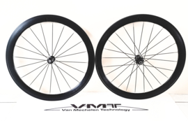 VMT Speed 5.0 full black alu race wielset voor velgremmen Shimano 9/10/11/12 speed body