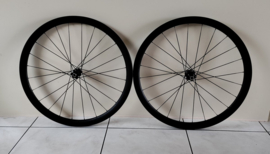 VMT 38mm AERO carbon centerlock disc wielset (voor banden) racefiets XDR body schijfremmen centerlock disc 100/142mm inbouwbreedte carbonwielen interne velgbreedte 24mm koersfiets