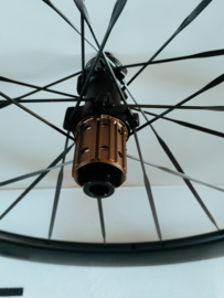 VMT 50mm full carbon Helium CXC klim wielset 23,5mm interne velgbreedte