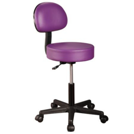 Stool with backrest