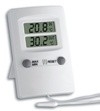 Dubbele digitale thermometer.