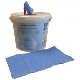 Alcohol Wipes Blue