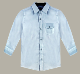 Vinrose overhemd 'Jaxon' blauw - maat 146/152 - VR95