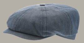 Pet 'Alan Morgado/ Liberty Blue' - newsboy cap - blauw - maat 59/60/61 - CTH Ericson