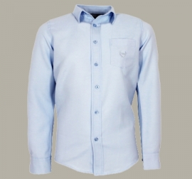 Vinrose overhemd 'Justin' lichtblauw - maat 134/140 - VR78