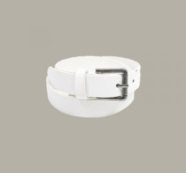 Riem 'Floris' wit - maat L80- Vinrose - VR66