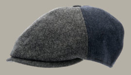 Pet 'Colin Patchwork Grey' - newsboy cap - maat 62 - CTH Ericson