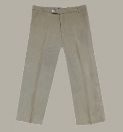 Little Linens 'Sand' linnen pantalon (valt ruim) - maat 158/164 - LL44