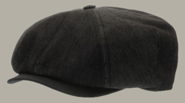 Pet 'Leo Denim Black' - sixpence cap zwart - maat 58/60/61 - CTH Ericson