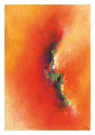 A1002 Oranje abstract