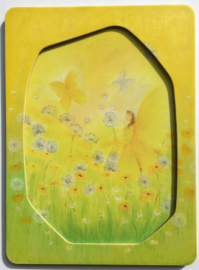 PO0004 Field with dandelions incl frame